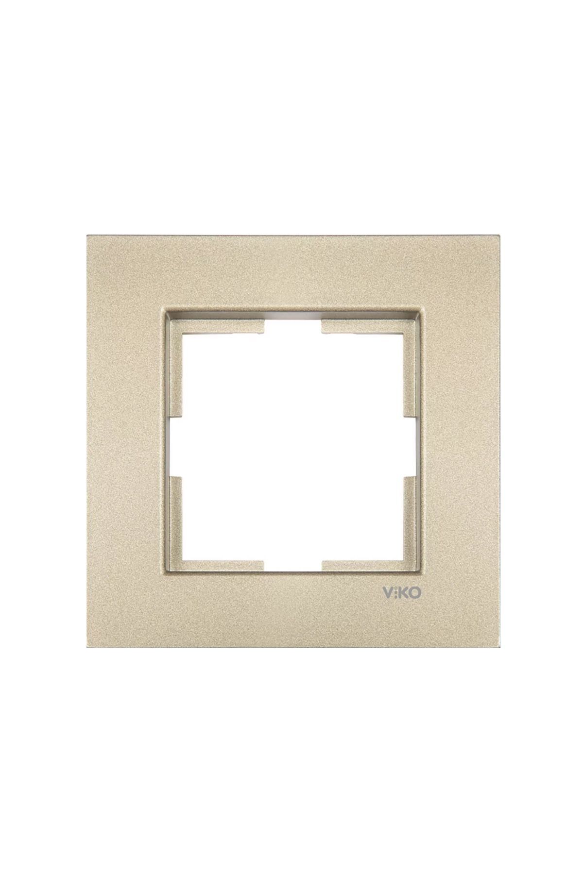 Viko Artline Novella Eloxal Metal Tekli Çerçeve 92192321 Bronz