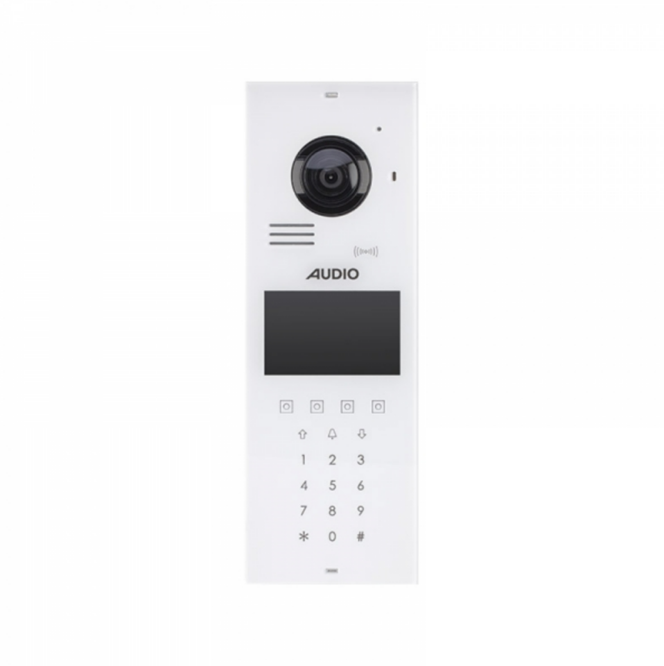 Audio 4.3'' Dokunmatik Butonlu Ekranlı Beyaz IP Zil Paneli 002904