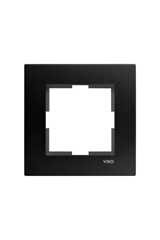 Viko Artline Novella Eloxal Metal Tekli Çerçeve 92192321 Siyah