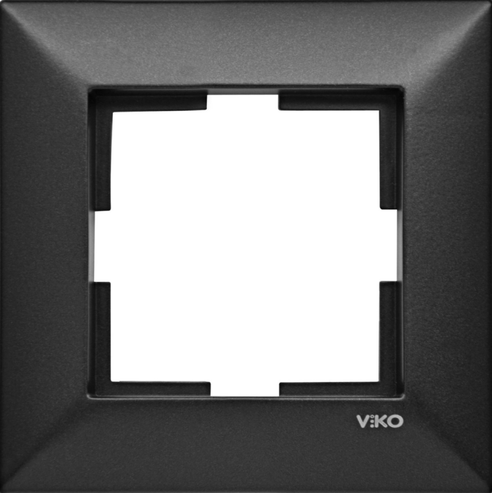 Viko Trenda Renkli Tekli Çerçeve 92190751 Siyah