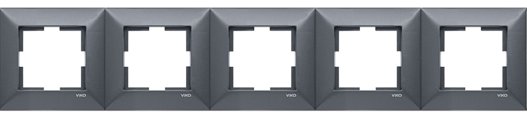 Viko Trenda Renkli Beşli Çerçeve 92190755 Füme