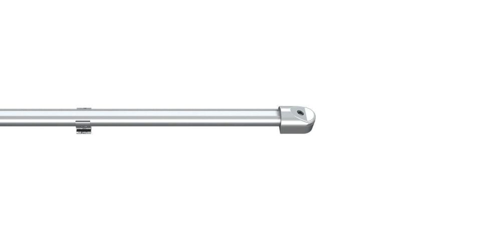 Sıva Üstü Yuvarlak Profil Hareketli Led Rigid Bar Aydınlatma Armatürü YRB 2835-144/15-24 3000  K (Gün Işığı) - Siyah - 2 Metre