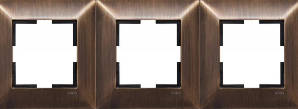 Viko Trenda Metal Üçlü Çerçeve 92190823 Antik