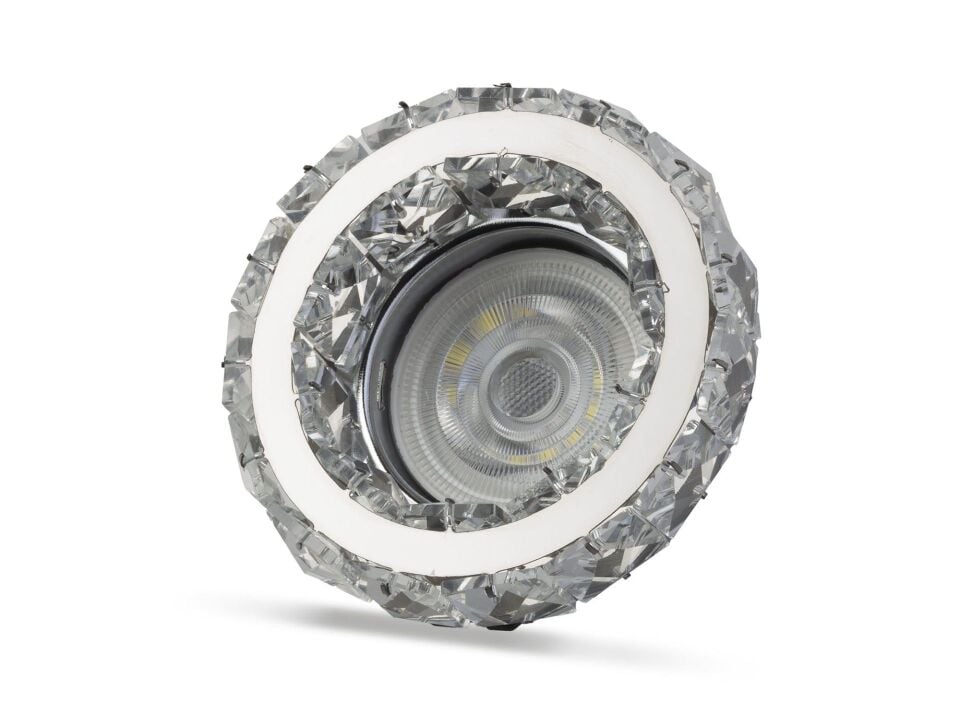 Noas Hemera Dekoratif Kristal Cam Spot Kasası YL65-1640 - Ampul Hariç