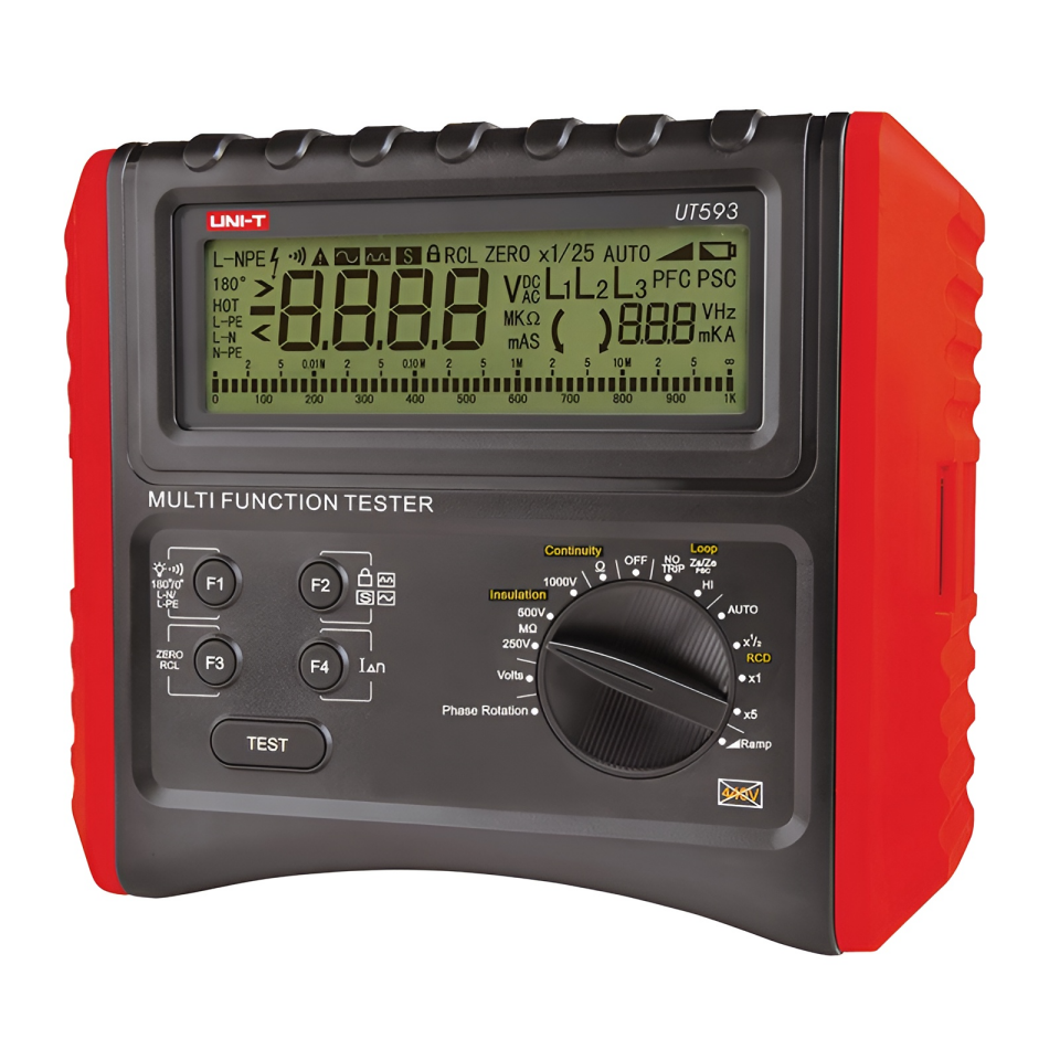 Unit Ut593 Çok Fonksiyonlu Elektrik Tesisat Test Cihazı