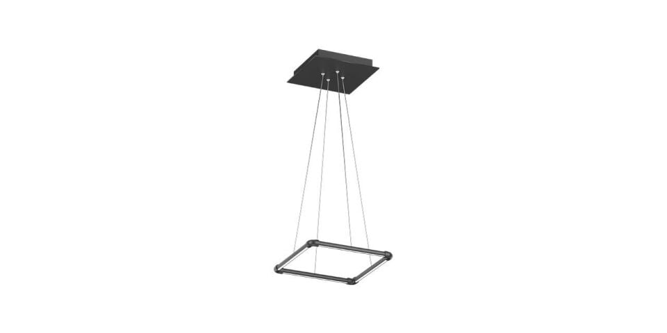 Goya 14 Watt Samsung Ledli Dekoratif Sarkıt Kare Linear Aydınlatma 27CM GY 8123-1