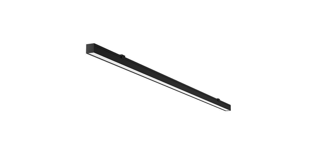Goya 51 Watt Samsung Ledli Dekoratif Sarkıt Linear Armatür 180CM GY 8052-180 6500K (Beyaz Işık) - Siyah - Sarkıt Montaj