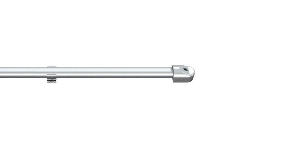 Sıva Üstü Yuvarlak Profil Hareketli Led Rigid Bar Aydınlatma Armatürü YRB 2835-144/24-12 4000K (Natural Işık) - Beyaz - 3 Metre