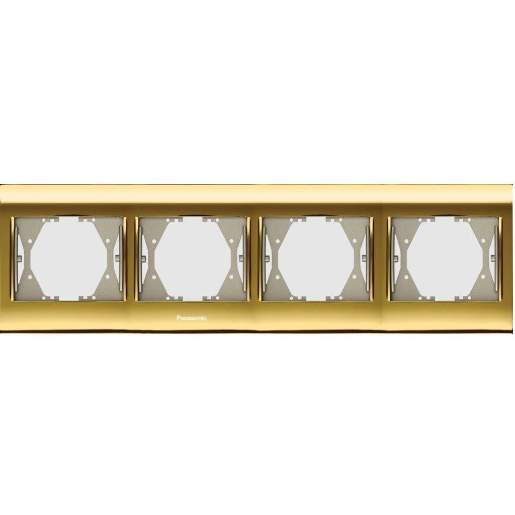 Viko Thea Blu Dörtlü Çerçeve Gold