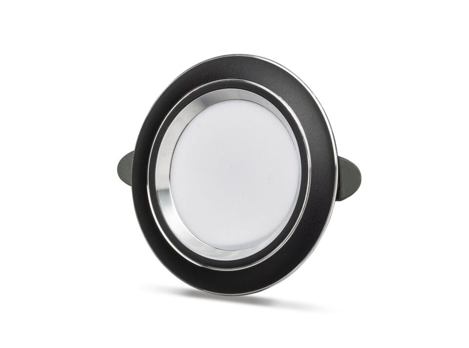 Noas 5W Black + Silver Kasa Led Spot Günışığı YL38-0532
