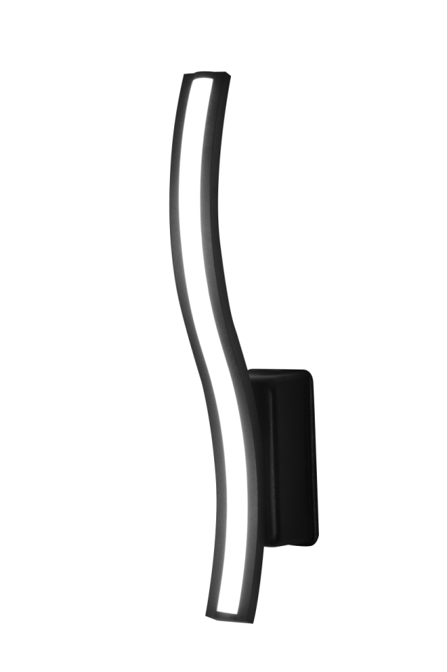 Olympos Modern Led Duvar Apliği Dekoratif Aplik Duvar Aydınlatma 4000K (Natural Işık) - Antrasit