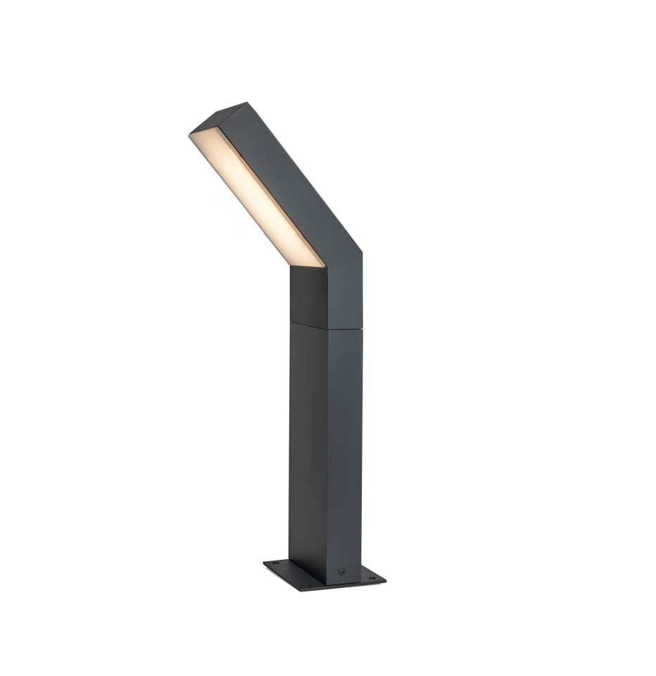 Akdeniz Dış Mekan Modern Bahçe Armatürü Led Yol Aydınlatma Direği 60 Cm