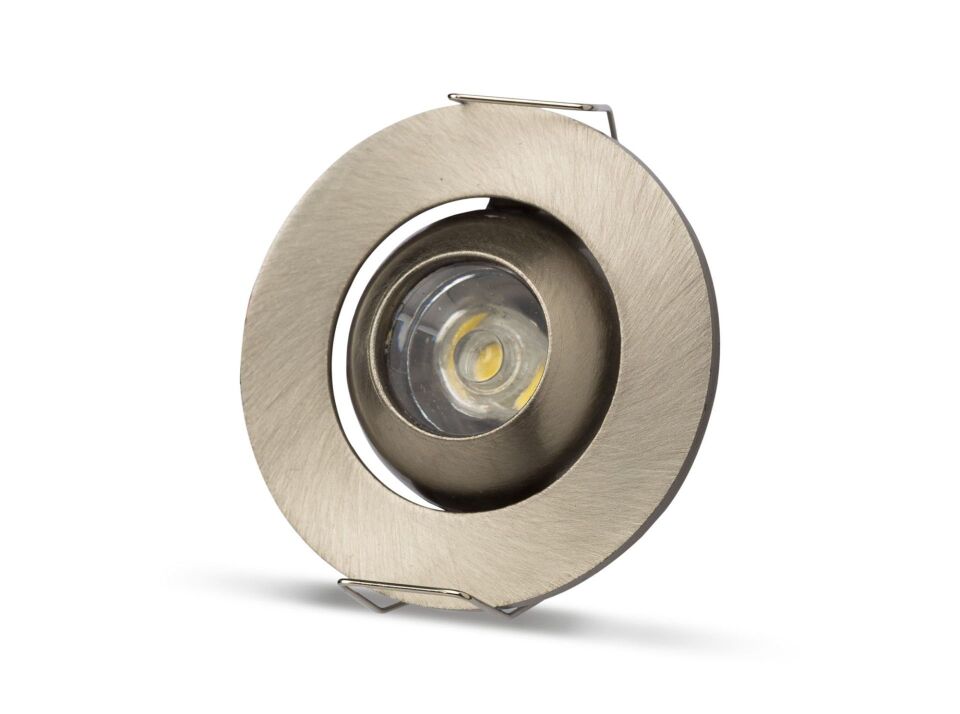 Noas 1W Saten Kasa Manda Gözü Hareketli Led Spot Kırmızı Işık YL94-0104