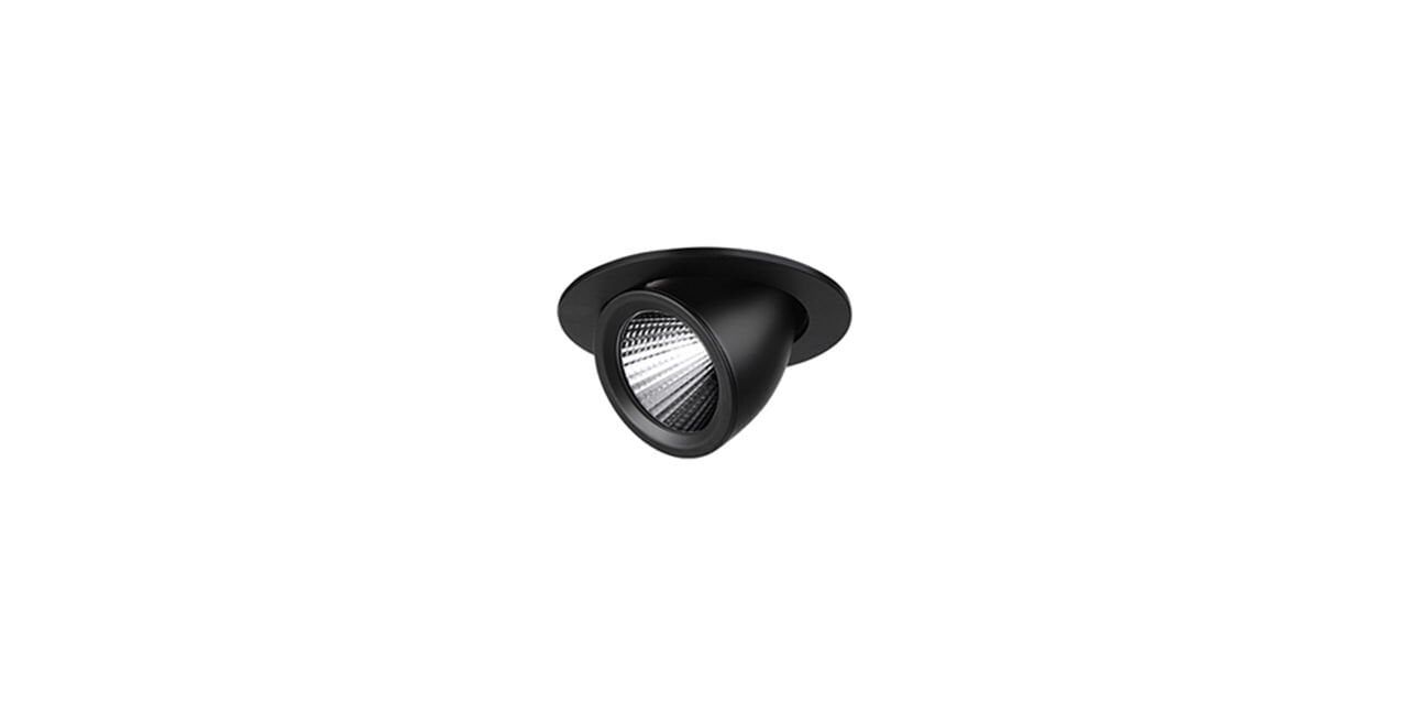 Goya 8 Watt Samsung Ledli Yuvarlak Açı Ayarlı Cob Led Spot Mağaza Armatürü GY 3030-8 4000K (Natural Işık) - Beyaz - Dimli