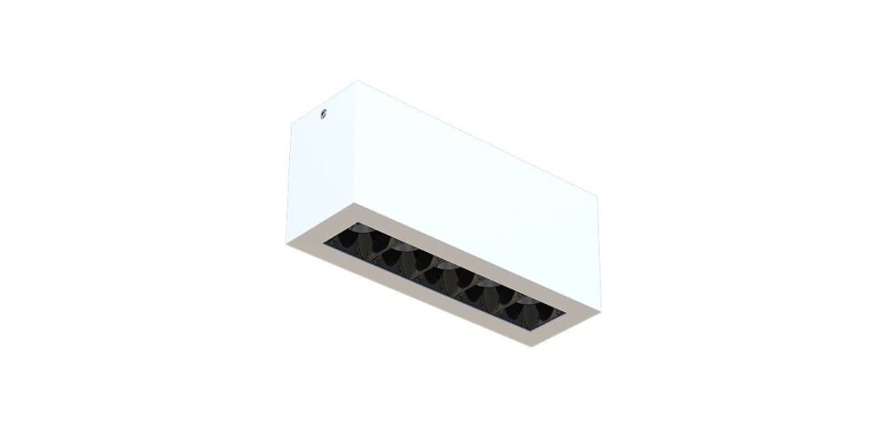 Goya 10 Watt Dimlenebilir Mercekli Spot Aydınlatma Armatür GY 1865 2700K (Sarı Işık) - Beyaz - Dimsiz