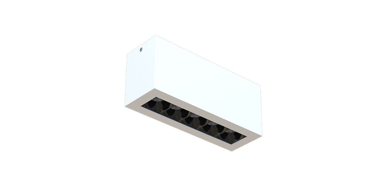 Goya 10 Watt Dimlenebilir Mercekli Spot Aydınlatma Armatür GY 1865 3000  K (Gün Işığı) - Beyaz - Dimsiz