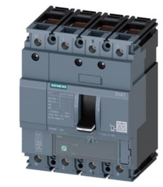 Siemens 44-63a 4 Kutuplu Termik Ayarlı Kompakt Güç Şalteri 3VA1163-4EE46-0AA0