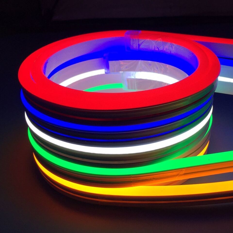 Noas 12 Volt Neon Led Aydınlatma Beyaz Işık 50 Metre YL42-5001