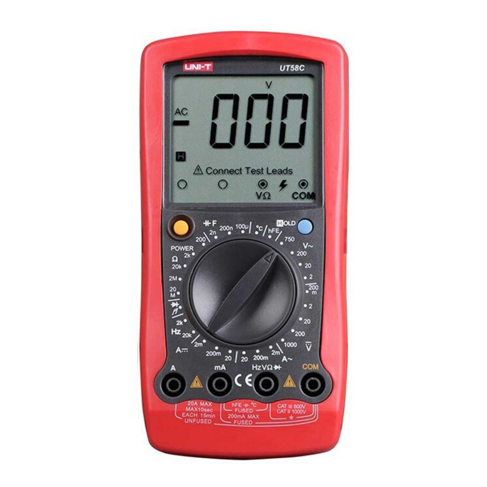 Unit Ut58C Dijital Multimetre Ölçü Aleti