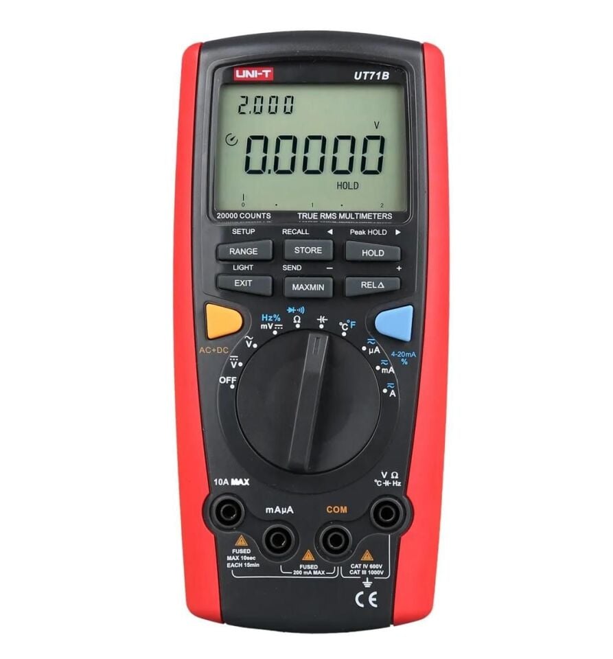 Unit Ut71B 1000V Dijital Multimetre Ölçü Aleti